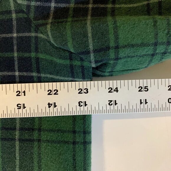 Alaska Wilderness Gear Men's Plaid Cotton Flannel Button Up Long Sleeve Size L - Picture 10 of 11